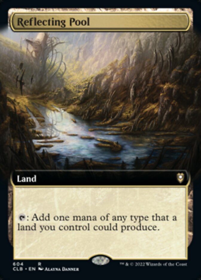 Reflecting Pool (Extended Art) [Commander Legends: Battle for Baldur's Gate] | Jomio and Rueliete's Cards and Comics