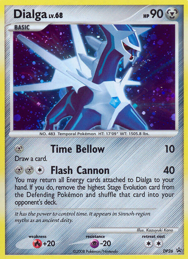 Dialga (DP26) [Diamond & Pearl: Black Star Promos] | Jomio and Rueliete's Cards and Comics
