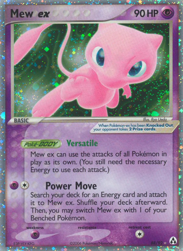 Mew ex (88/92) [EX: Legend Maker] | Jomio and Rueliete's Cards and Comics