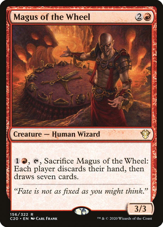 Magus of the Wheel [Commander 2020] | Jomio and Rueliete's Cards and Comics