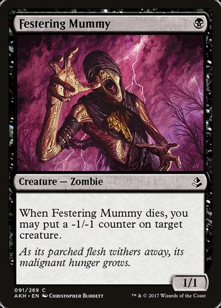 Festering Mummy [Amonkhet] | Jomio and Rueliete's Cards and Comics