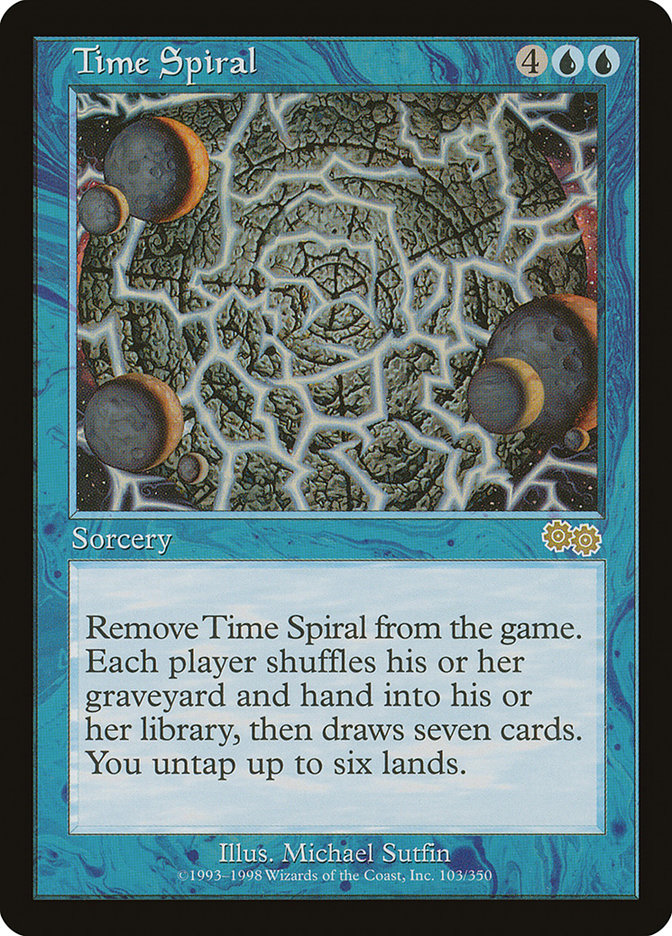 Time Spiral [Urza's Saga] | Jomio and Rueliete's Cards and Comics
