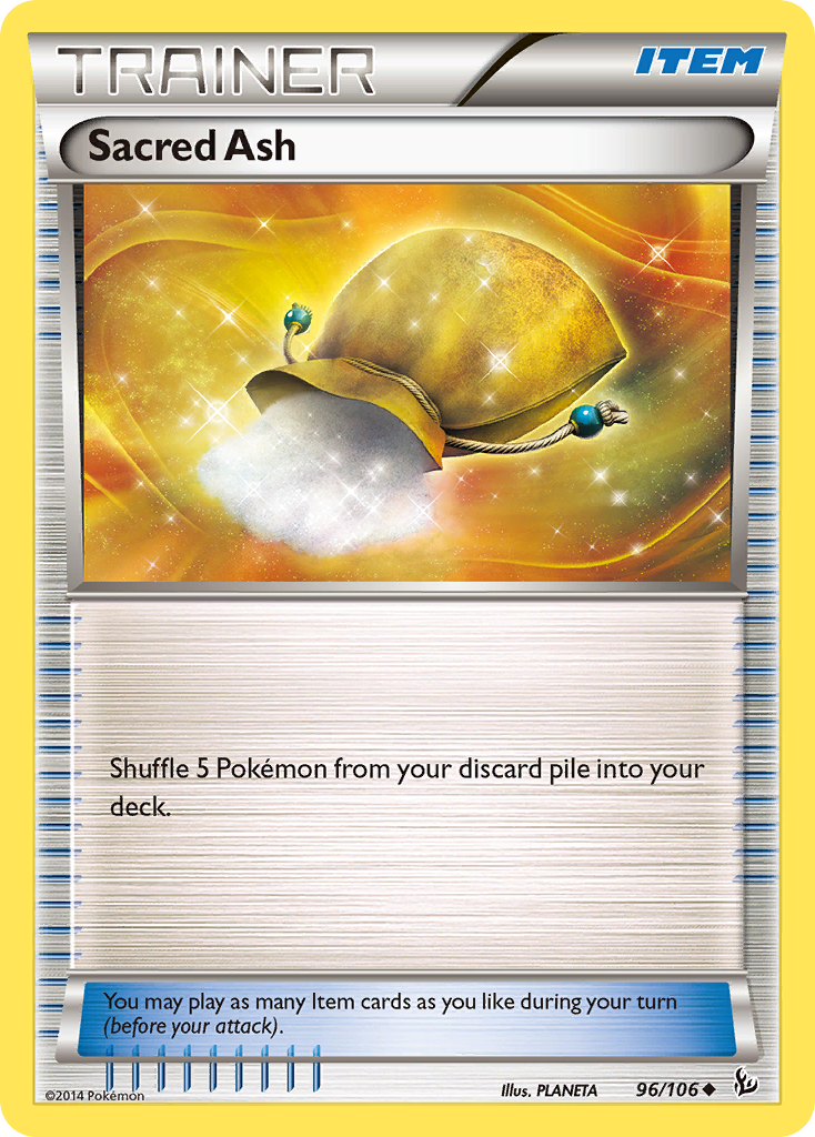 Sacred Ash (96/106) [XY: Flashfire] | Jomio and Rueliete's Cards and Comics