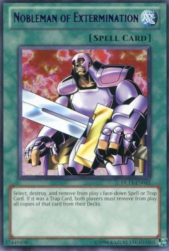 Nobleman of Extermination (Purple) [DL11-EN015] Rare | Jomio and Rueliete's Cards and Comics