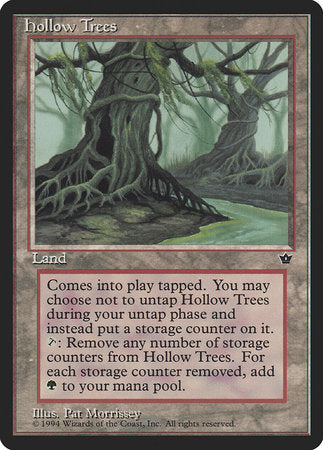 Hollow Trees [Fallen Empires] | Jomio and Rueliete's Cards and Comics