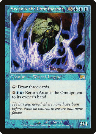 Arcanis the Omnipotent [Onslaught] | Jomio and Rueliete's Cards and Comics