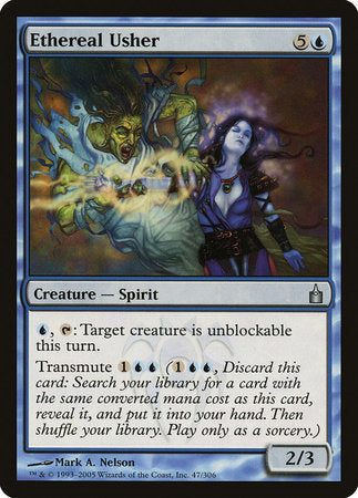 Ethereal Usher [Ravnica: City of Guilds] | Jomio and Rueliete's Cards and Comics