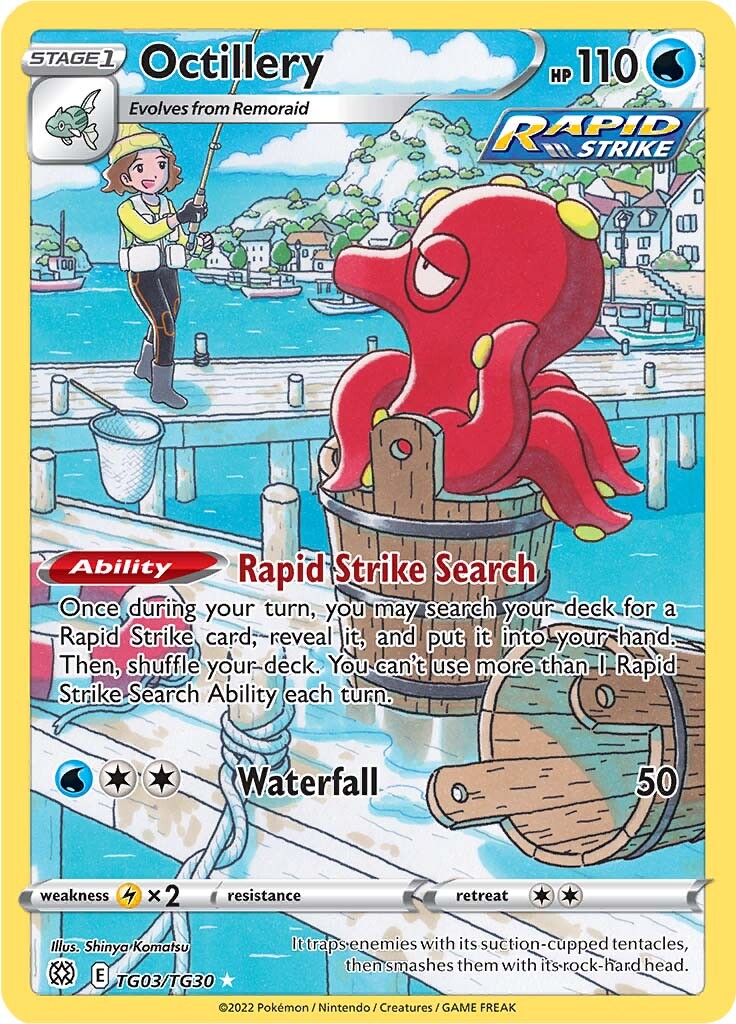 Octillery (TG03/TG30) [Sword & Shield: Brilliant Stars] | Jomio and Rueliete's Cards and Comics