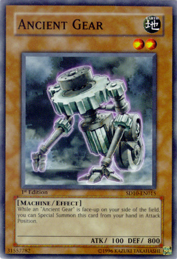 Ancient Gear [SD10-EN015] Common | Jomio and Rueliete's Cards and Comics