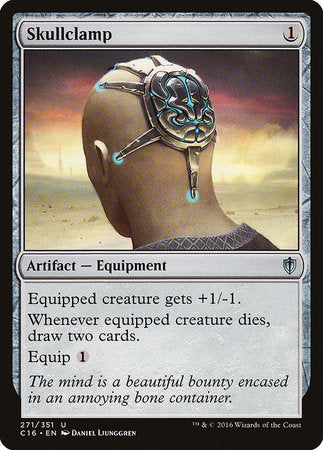 Skullclamp [Commander 2016] | Jomio and Rueliete's Cards and Comics