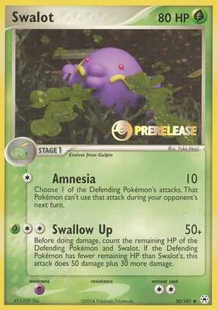 Swalot (50/101) (Prerelease Promo) [Nintendo: Black Star Promos] | Jomio and Rueliete's Cards and Comics