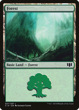 Forest (337) [Commander 2014] | Jomio and Rueliete's Cards and Comics