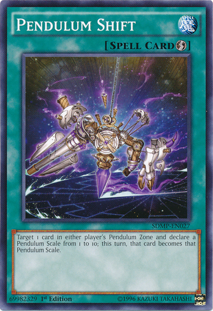 Pendulum Shift [SDMP-EN027] Common | Jomio and Rueliete's Cards and Comics