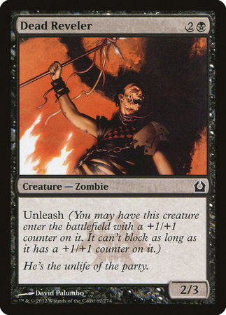 Dead Reveler [Return to Ravnica] | Jomio and Rueliete's Cards and Comics