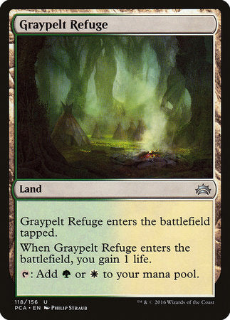 Graypelt Refuge [Planechase Anthology] | Jomio and Rueliete's Cards and Comics