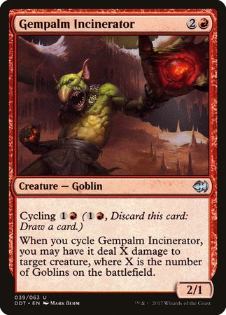 Gempalm Incinerator [Duel Decks: Merfolk vs. Goblins] | Jomio and Rueliete's Cards and Comics