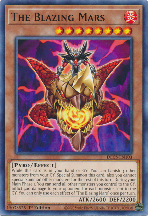 The Blazing Mars [DLCS-EN103] Common | Jomio and Rueliete's Cards and Comics