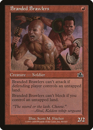 Branded Brawlers [Prophecy] | Jomio and Rueliete's Cards and Comics