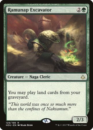 Ramunap Excavator [Hour of Devastation] | Jomio and Rueliete's Cards and Comics