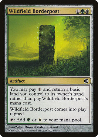 Wildfield Borderpost [Alara Reborn] | Jomio and Rueliete's Cards and Comics