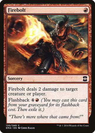 Firebolt [Eternal Masters] | Jomio and Rueliete's Cards and Comics