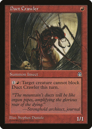 Duct Crawler [Stronghold] | Jomio and Rueliete's Cards and Comics