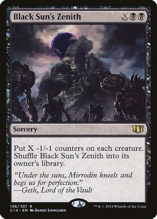 Black Sun's Zenith [Commander 2014] | Jomio and Rueliete's Cards and Comics