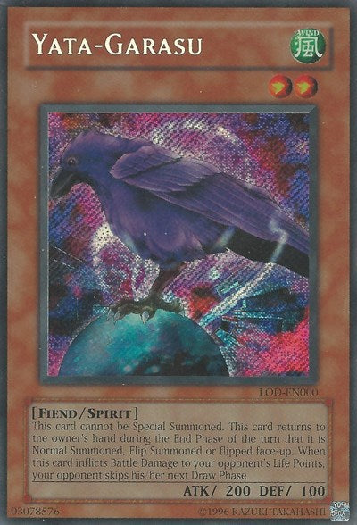 Yata-Garasu [LOD-EN000] Secret Rare | Jomio and Rueliete's Cards and Comics