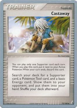Castaway (72/100) (Intimidation - Tristan Robinson) [World Championships 2008] | Jomio and Rueliete's Cards and Comics