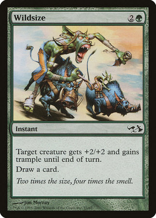 Wildsize [Duel Decks: Elves vs. Goblins] | Jomio and Rueliete's Cards and Comics