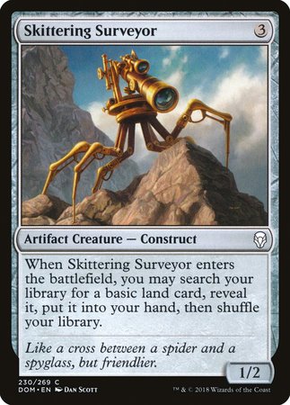 Skittering Surveyor [Dominaria] | Jomio and Rueliete's Cards and Comics