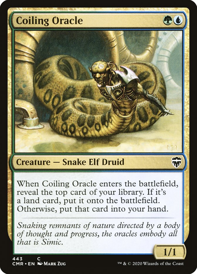 Coiling Oracle [Commander Legends] | Jomio and Rueliete's Cards and Comics