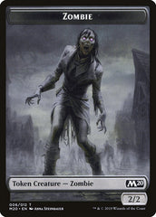 Soldier // Zombie Double-Sided Token [Game Night 2019 Tokens] | Jomio and Rueliete's Cards and Comics