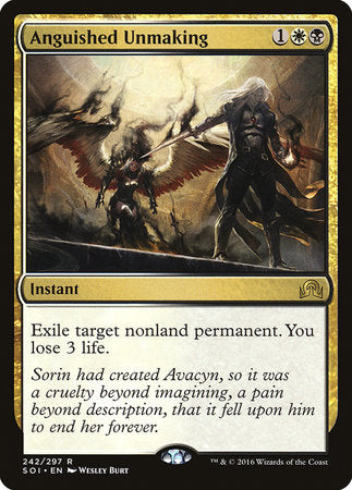 Anguished Unmaking [Shadows over Innistrad] | Jomio and Rueliete's Cards and Comics
