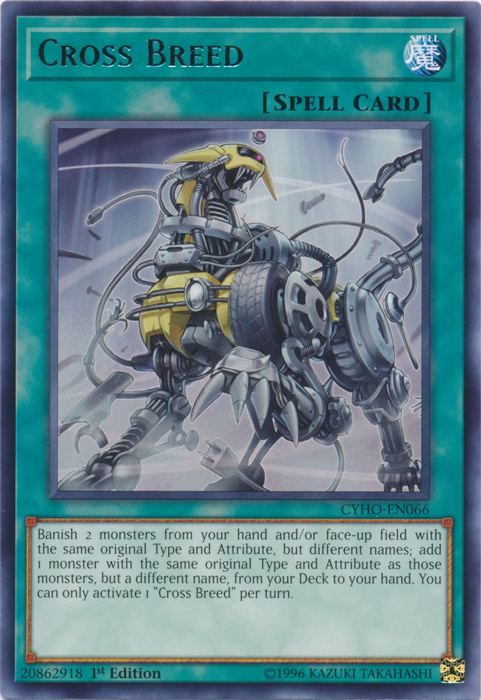Cross Breed [CYHO-EN066] Rare | Jomio and Rueliete's Cards and Comics