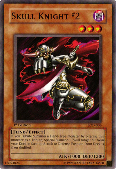 Skull Knight #2 [LOD-006] Common | Jomio and Rueliete's Cards and Comics