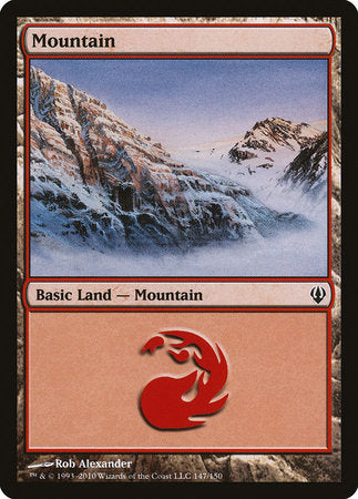Mountain (147) [Archenemy] | Jomio and Rueliete's Cards and Comics