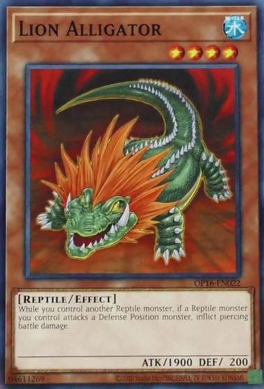 Lion Alligator [OP16-EN022] Common | Jomio and Rueliete's Cards and Comics