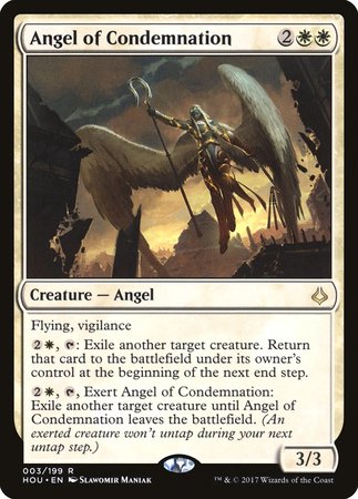 Angel of Condemnation [Hour of Devastation] | Jomio and Rueliete's Cards and Comics