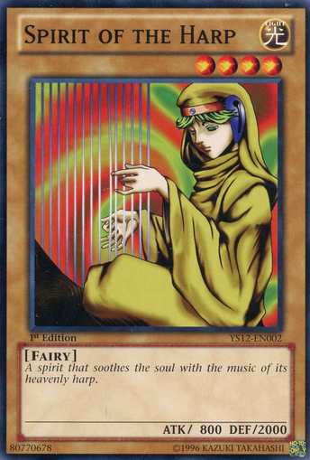 Spirit of the Harp [YS12-EN002] Common | Jomio and Rueliete's Cards and Comics