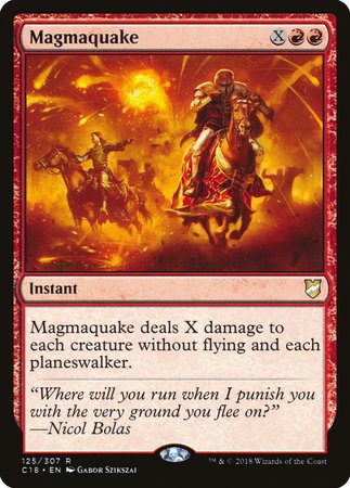 Magmaquake [Commander 2018] | Jomio and Rueliete's Cards and Comics