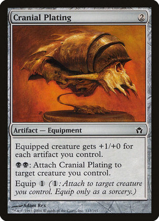 Cranial Plating [Fifth Dawn] | Jomio and Rueliete's Cards and Comics