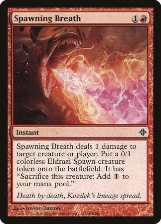 Spawning Breath [Rise of the Eldrazi] | Jomio and Rueliete's Cards and Comics