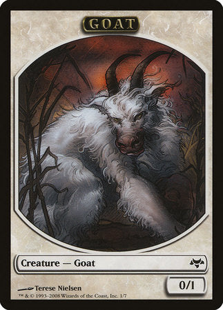 Goat Token [Eventide Tokens] | Jomio and Rueliete's Cards and Comics