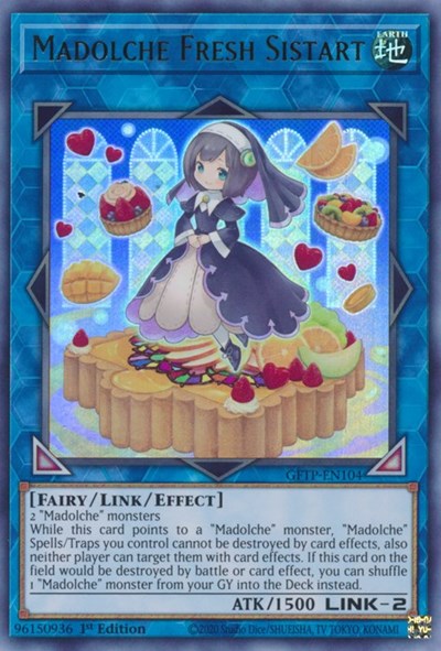 Madolche Fresh Sistart [GFTP-EN104] Ultra rare | Jomio and Rueliete's Cards and Comics