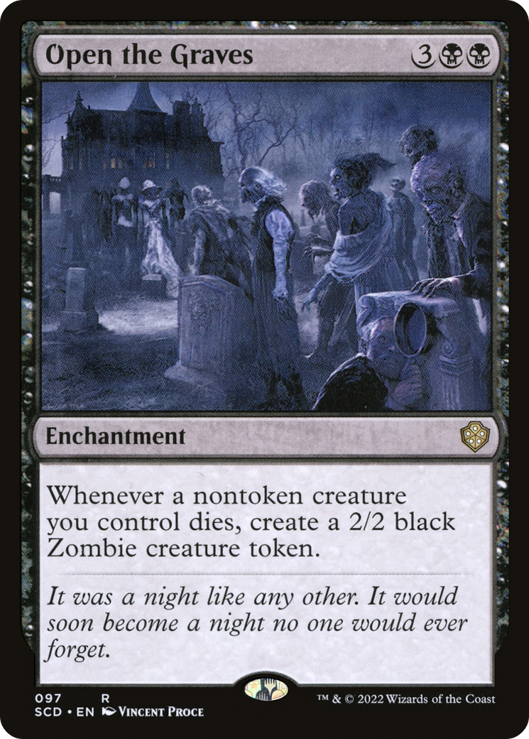 Open the Graves [Starter Commander Decks] | Jomio and Rueliete's Cards and Comics