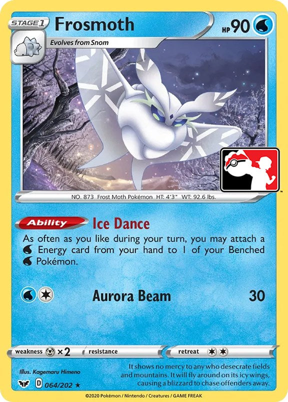 Frosmoth (064/202) [Prize Pack Series One] | Jomio and Rueliete's Cards and Comics