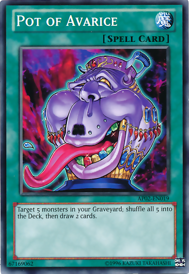 Pot of Avarice [AP02-EN019] Common | Jomio and Rueliete's Cards and Comics