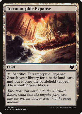 Terramorphic Expanse [Commander 2015] | Jomio and Rueliete's Cards and Comics