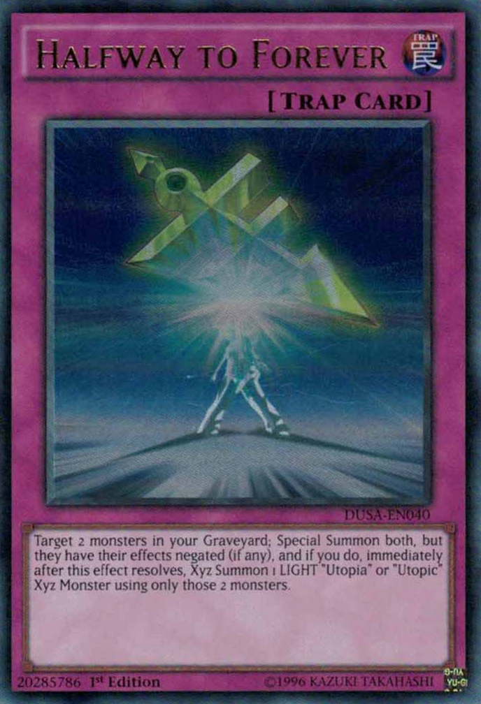 Halfway to Forever [DUSA-EN040] Ultra Rare | Jomio and Rueliete's Cards and Comics